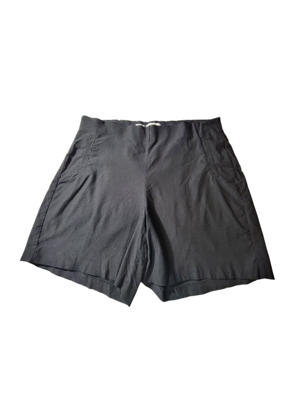 Elle Womens Bermuda Shorts XXL Black Rayon BlendEasy pull-on style  Lightweight